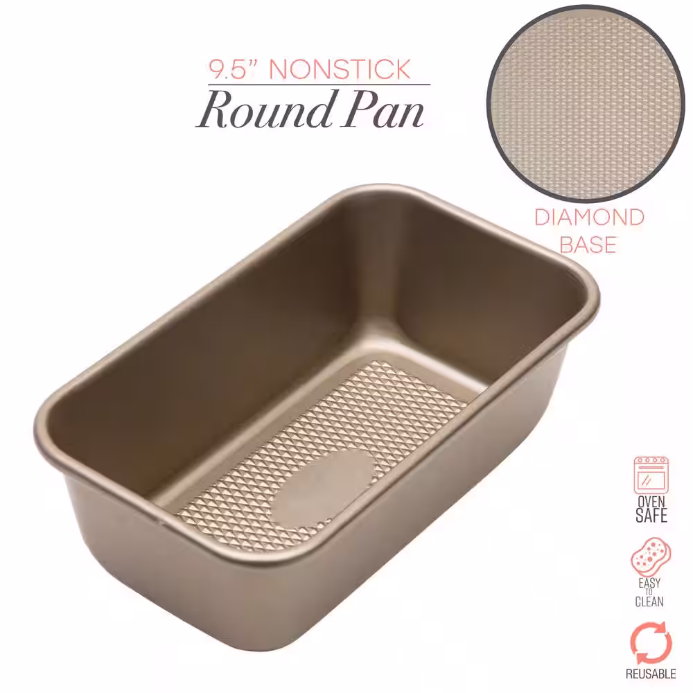 Kitchen Details Pro Series Loaf Pan with Diamond Base