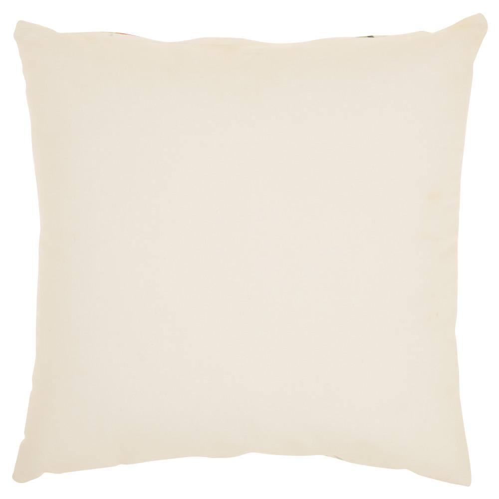 Mina Victory Lifestyles Charcoal 18 in. x 18 in. Throw Pillow