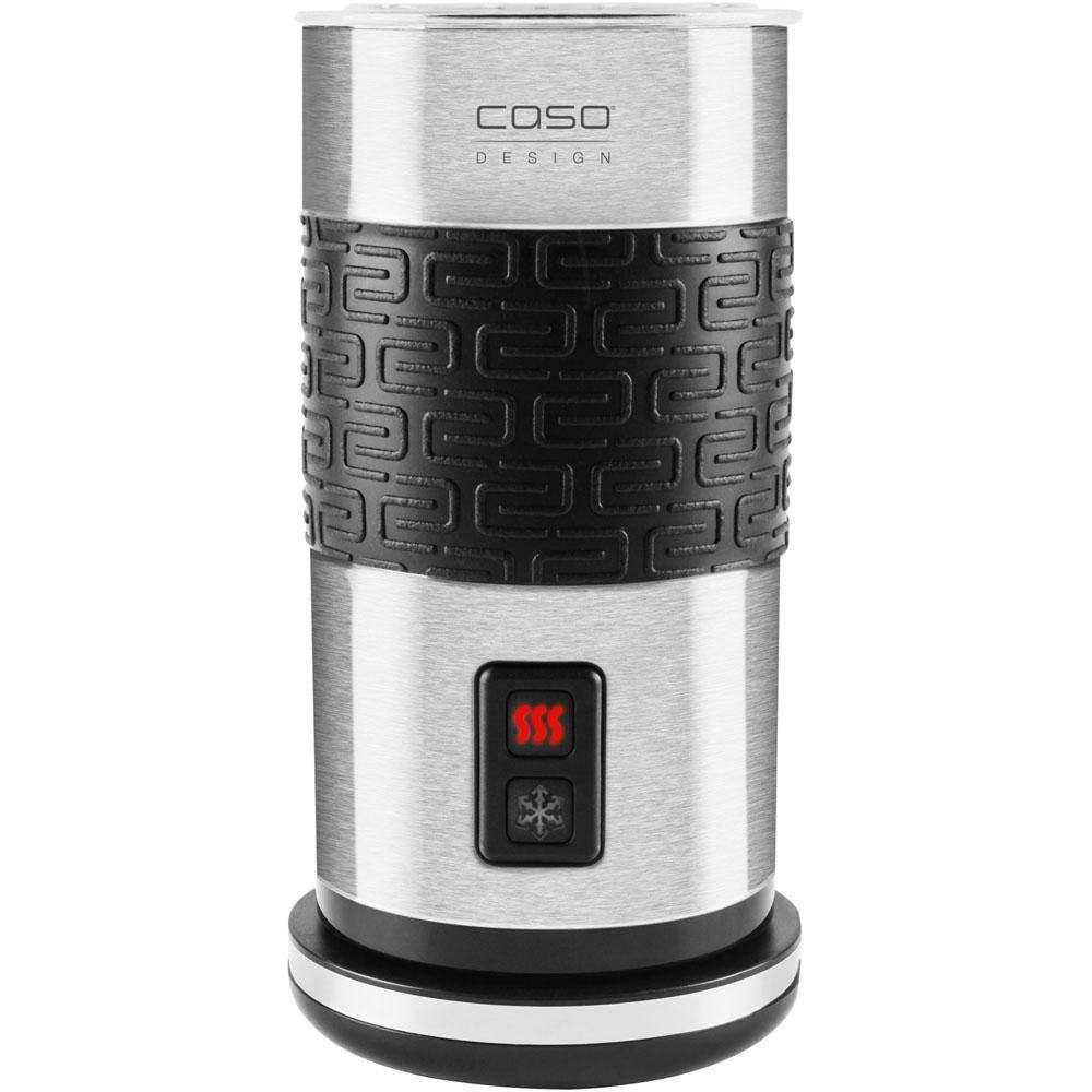 CASO Fomini Crema Inox 6.8 oz. Stainless Steel Electric Milk Frother with Non-Stick Interior