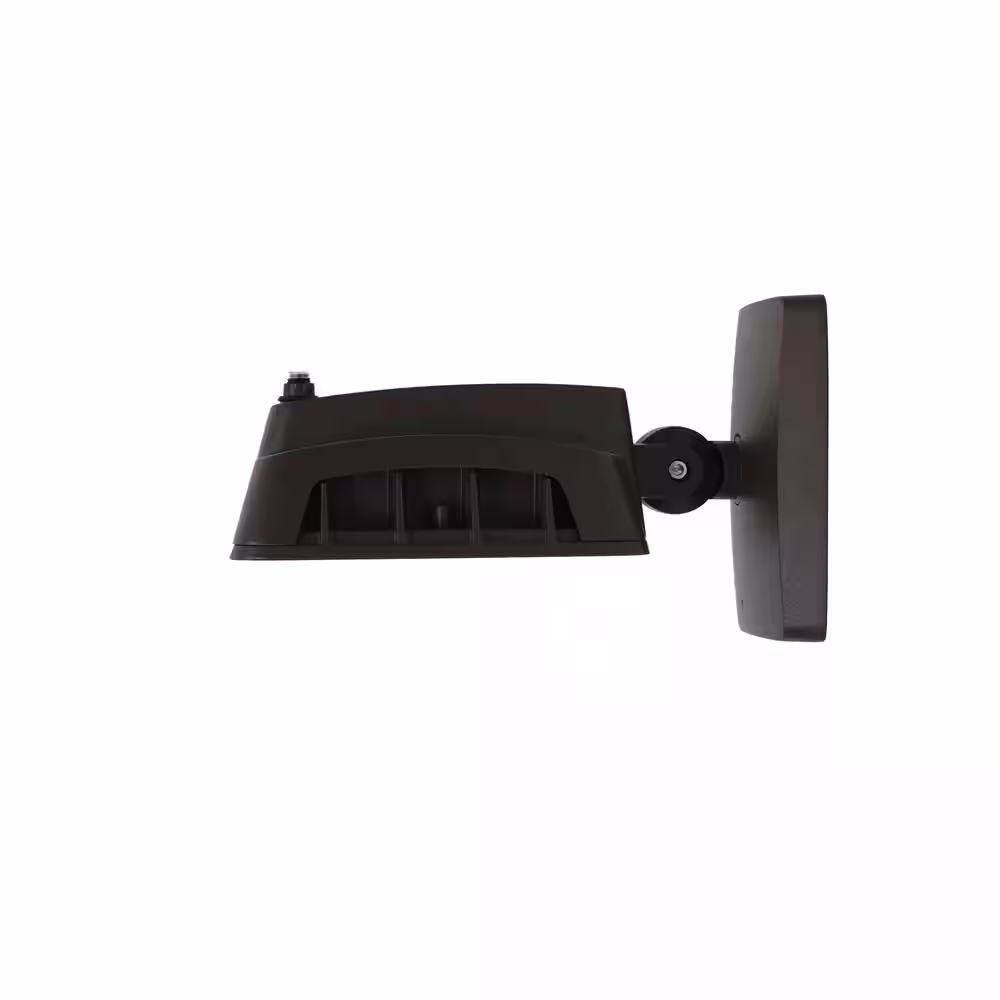 Commercial Electric 150W Equivalent Integrated LED Bronze Outdoor Commercial Area Light with Wall mount, 4500 Lumens