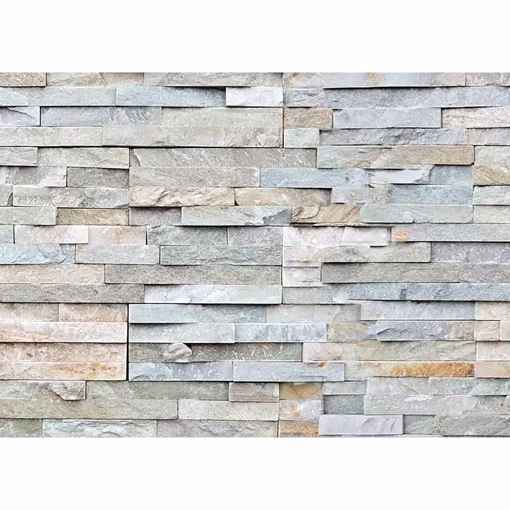 Home Decor Line Grey Stones Peel and Stick Backsplash Wall Decal