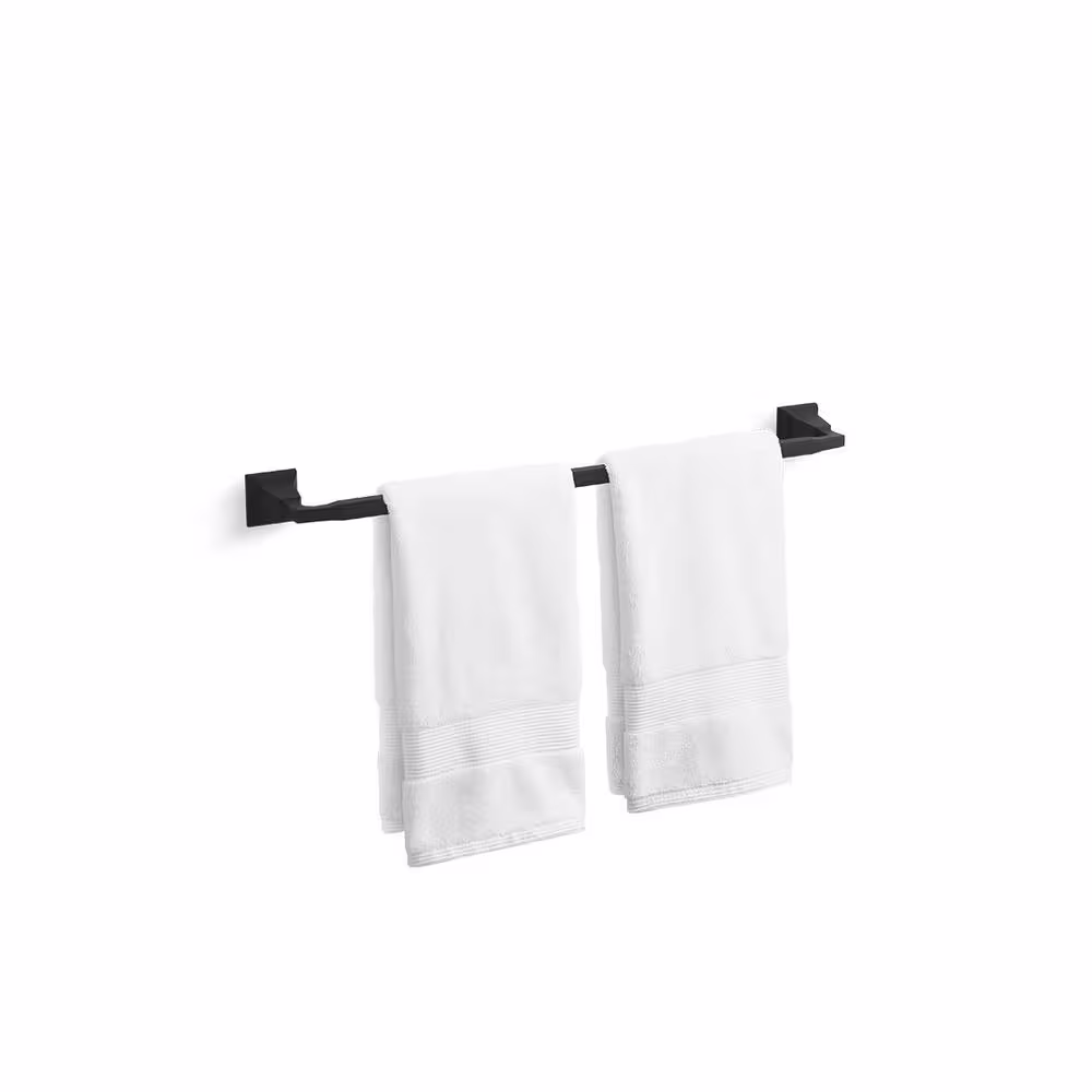 KOHLER Kallan 24 in. Towel Bar in Matte Black
