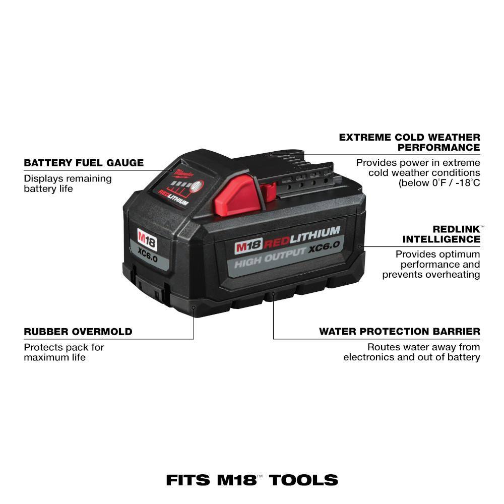 Milwaukee M18 FUEL 18V Lithium-Ion Brushless Cordless Compact Router w/(2) Batteries & Charger