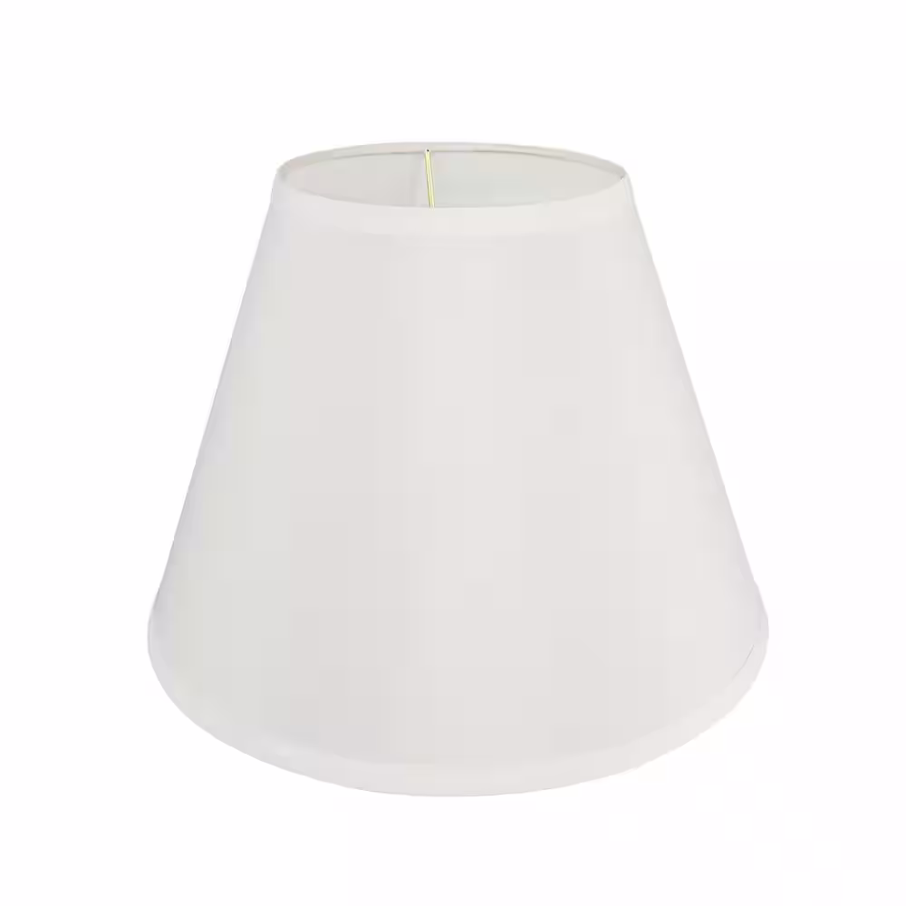 Aspen Creative Corporation 12 in. x 9 in. White Hardback Empire Lamp Shade