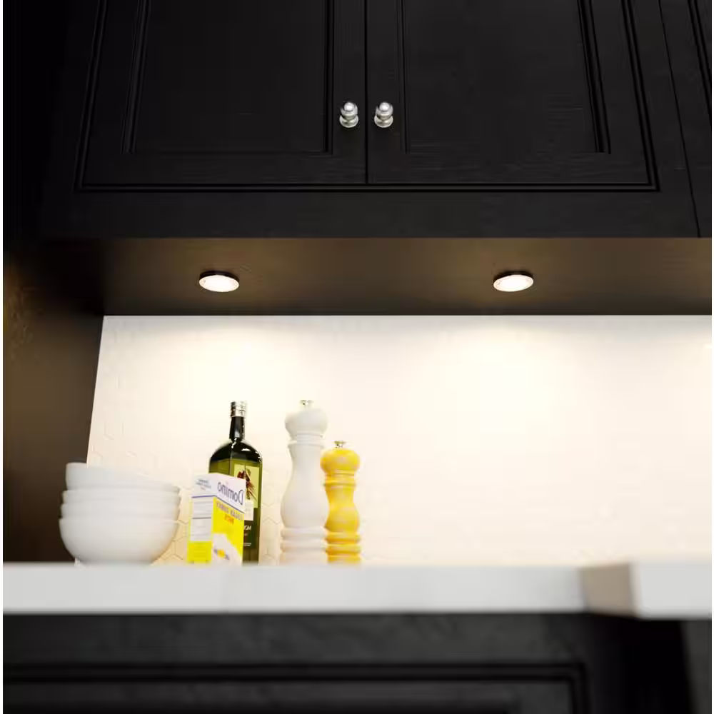None 3-Pack Under-Cabinet LED Puck Light