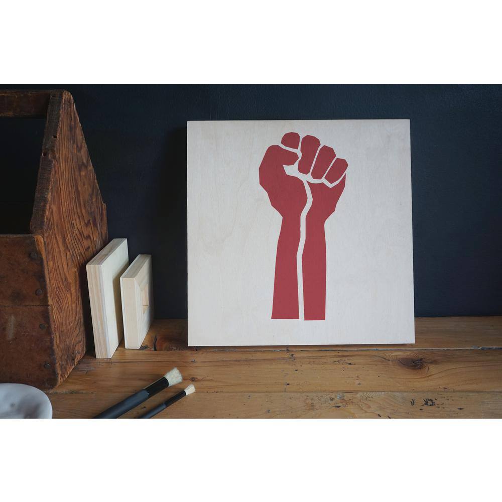 Stencil1 Fist Stencil