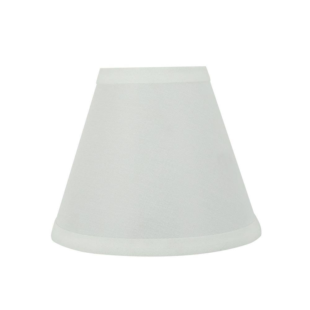 Aspen Creative Corporation 6 in. x 5 in. Off White Hardback Empire Lamp Shade (9-Pack)