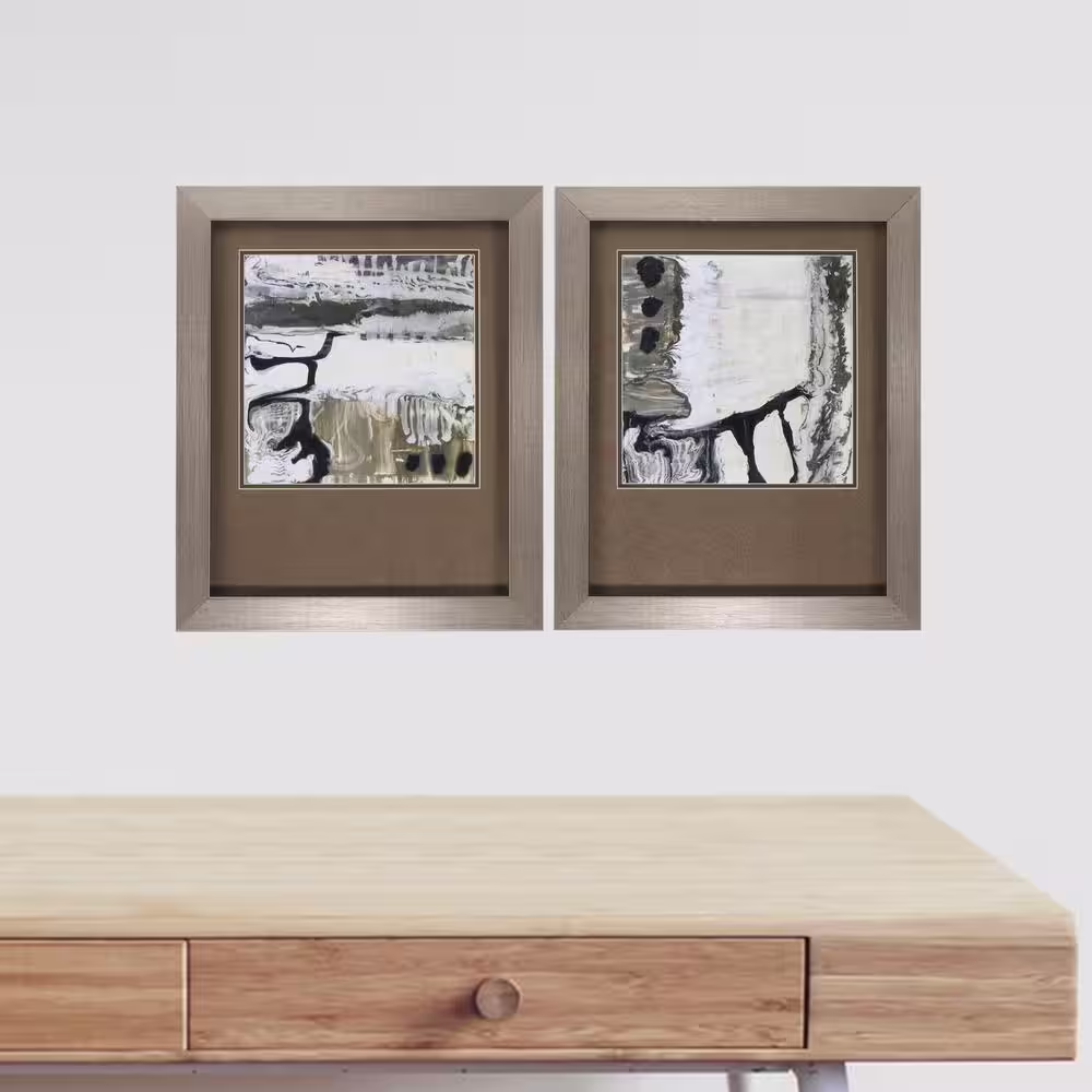 HomeRoots Victoria Silver Gallery Frame (Set of 2 )