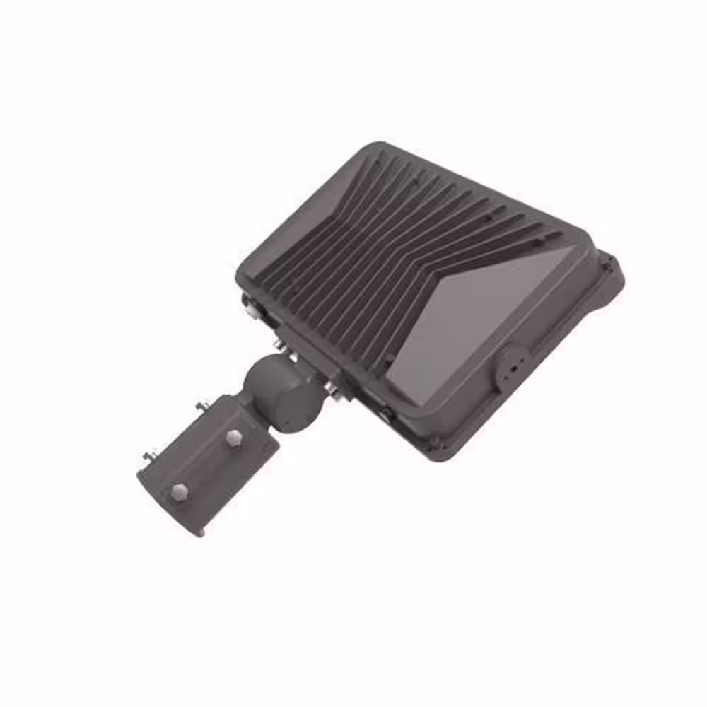 BEYOND LED TECHNOLOGY Penguin 240-Watt Bronze Outdoor Integrated LED Flood Light 36000 Lumens 5000K Slip Fitter Hybrid Landscaping Light