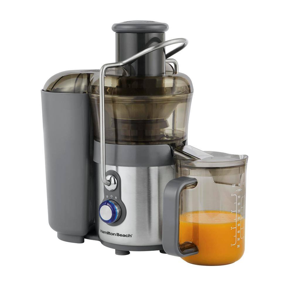 Hamilton Beach Premium Big Mouth 2-Speed Stainless Steel Juice Extractor