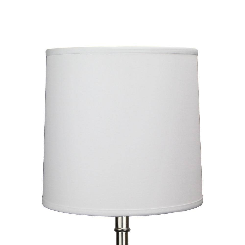 FenchelShades.com 12 in. Top Diameter x 13 in. Bottom Diameter x 12 in. Slant Linen Shadow Empire Lamp Shade