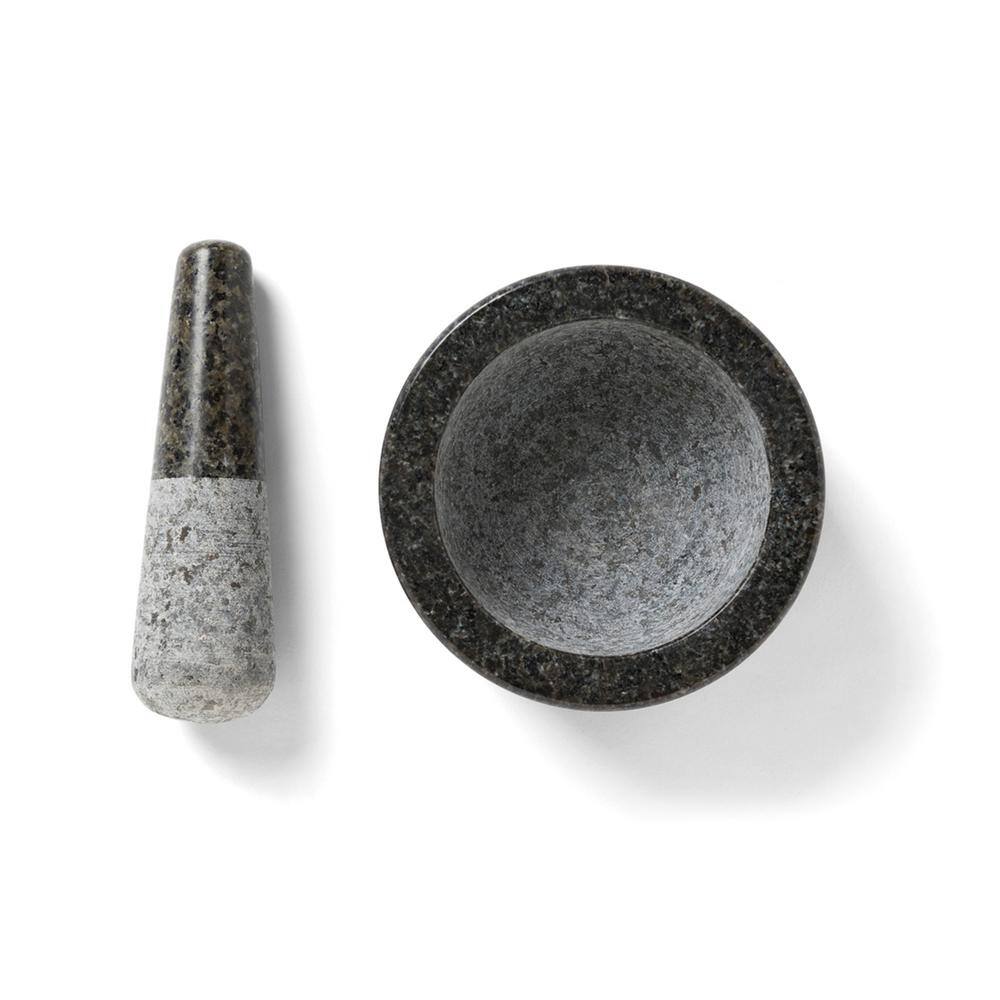 Fox Run 4.7 in. x 2.75 ft. Granite Mortar and Pestle