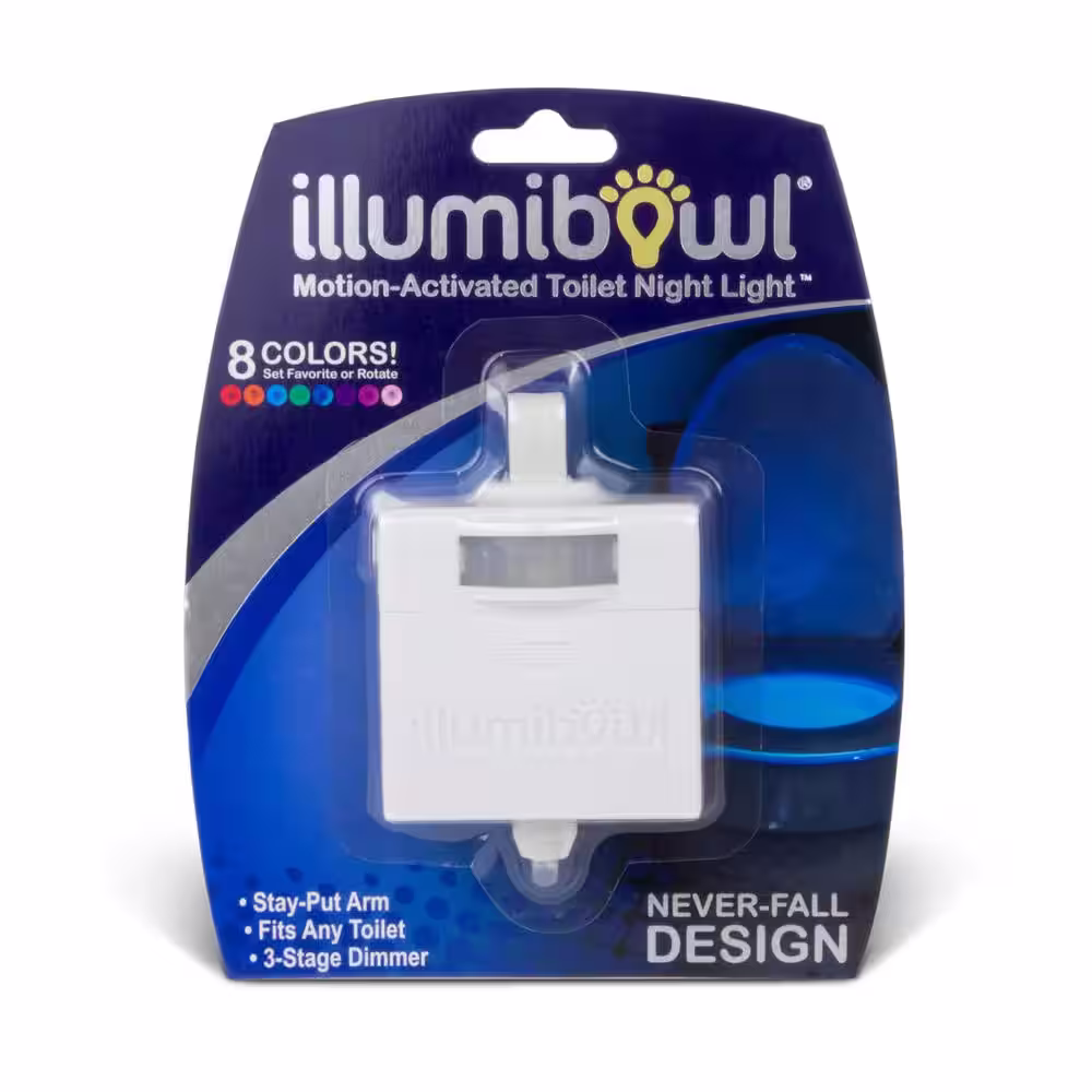 Illumibowl Motion Activated Toilet LED Night Light
