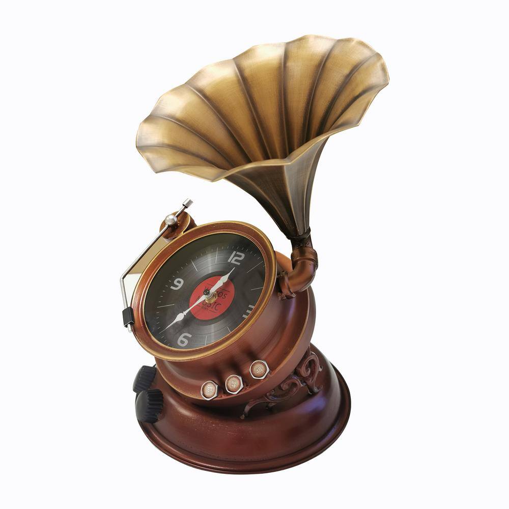 Peterson Artwares Phonograph Table Clock