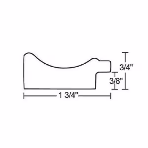 Timeless Frames Boca 1-Opening 16 in. x 20 in. Black Picture Frame