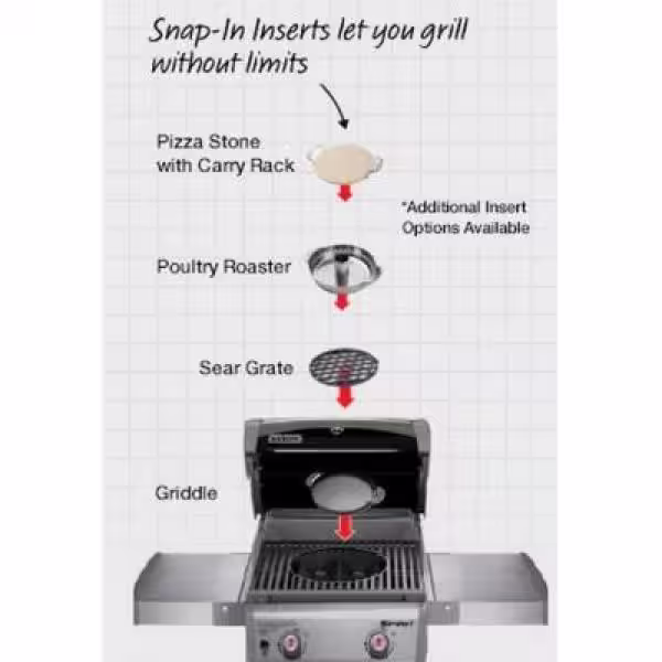 Weber Original Gourmet BBQ System Pizza Stone Insert