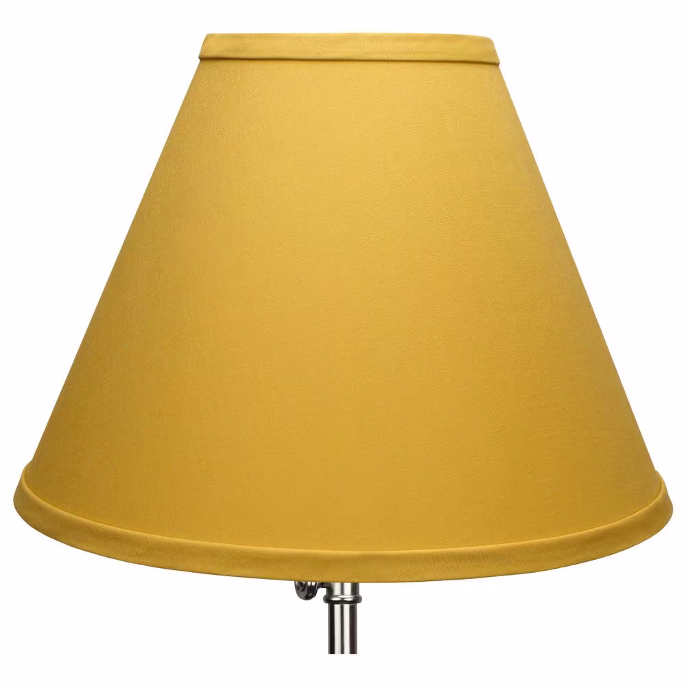 FenchelShades.com Fenchel Shades 12 in. Width x 8.25 in. Height Curry/Nickel Finish Empire Lamp Shade