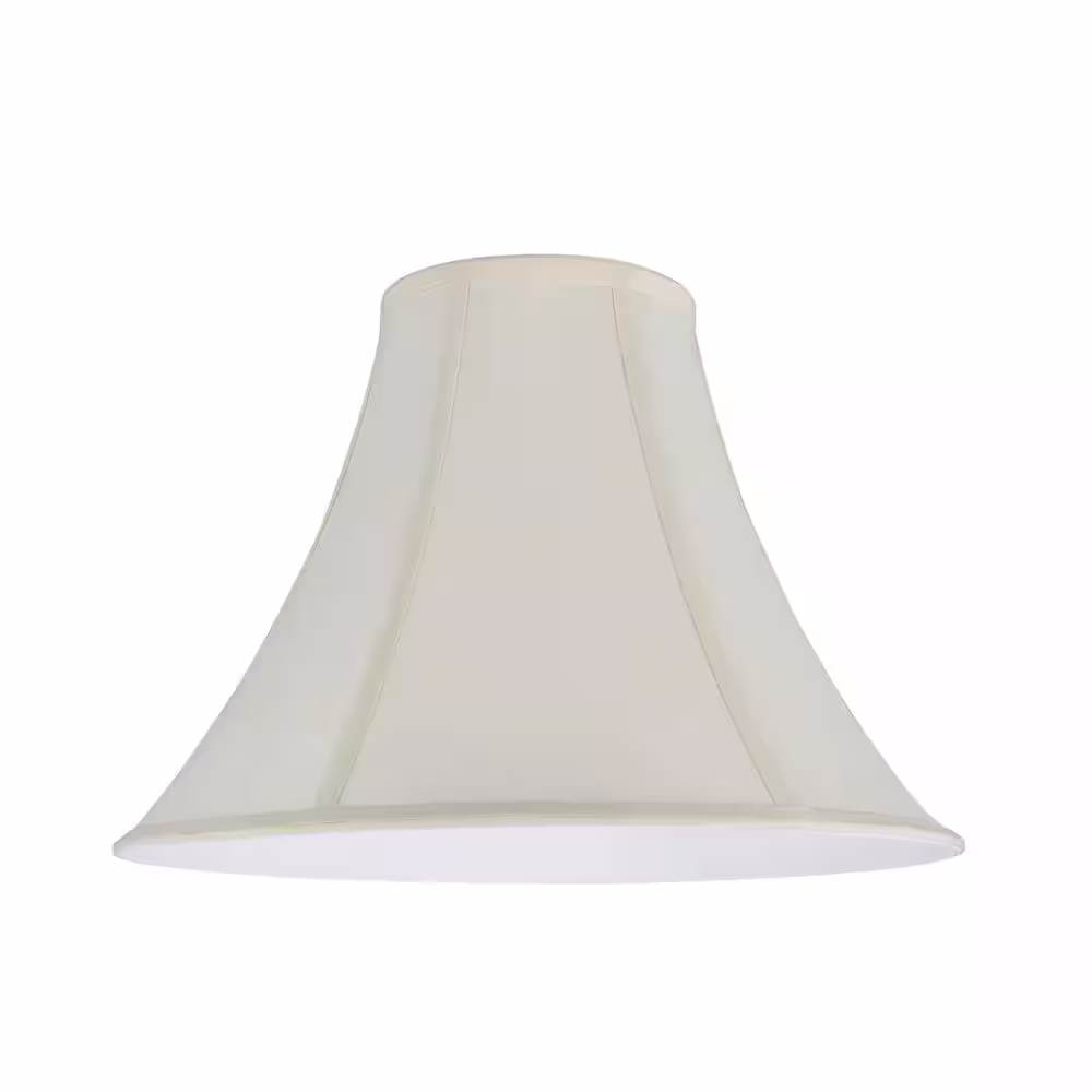 Aspen Creative Corporation 16 in. x 12 in. Ivory Bell Lamp Shade