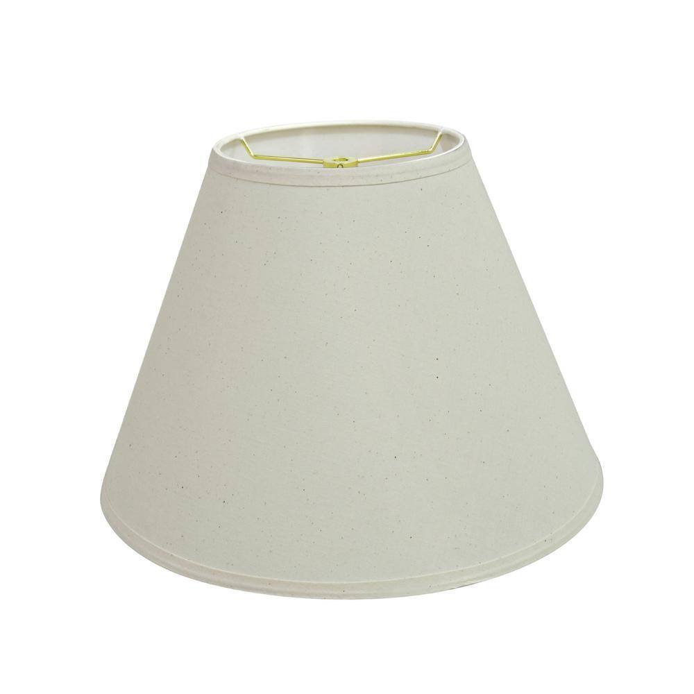 Aspen Creative Corporation 15 in. x 11 in. Off White Hardback Empire Lamp Shade