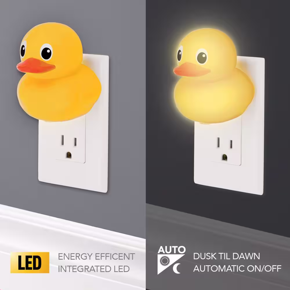 Globe Electric Duck Automatic LED Night Light