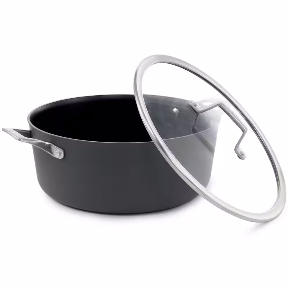 Calphalon Premier 8.5 qt. Hard Anodized Aluminum Nonstick Round Dutch Oven with Stainless Steel Handles