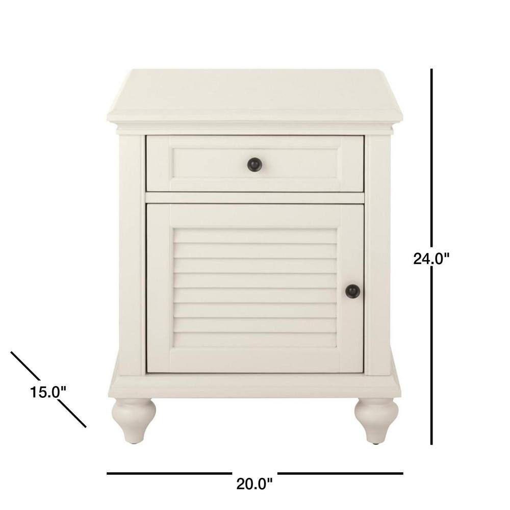 Home Decorators Collection Hamilton Off-White Side Table