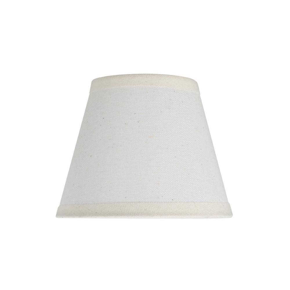 Aspen Creative Corporation 5 in. x 4 in. Creme Hardback Empire Lamp Shade (5-Pack)