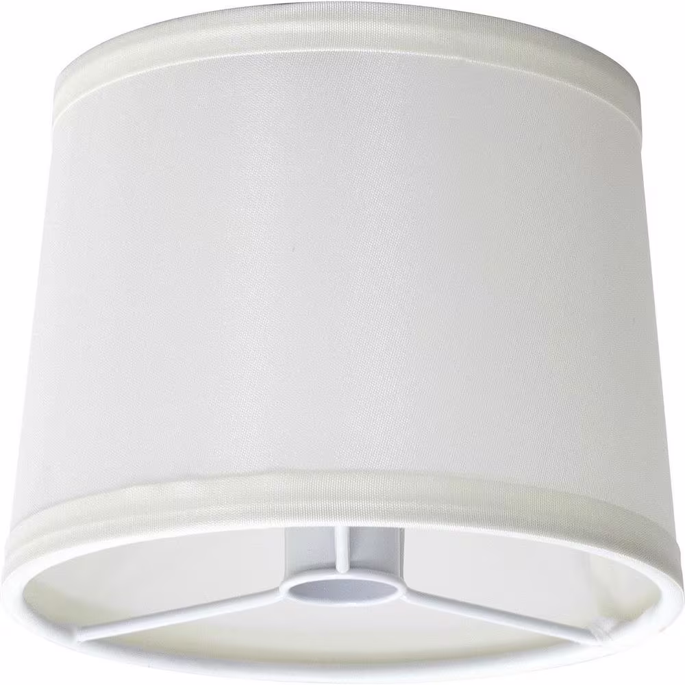Progress Lighting Ivory Silk Lamp Shade
