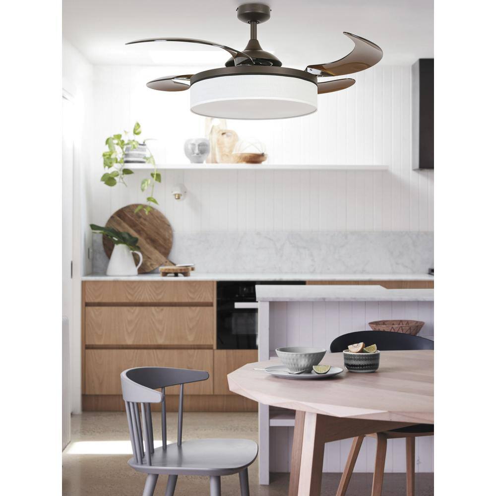 Fanaway Fraser 48 in. Oil Rubbed Bronze AC Ceiling Fan with Light