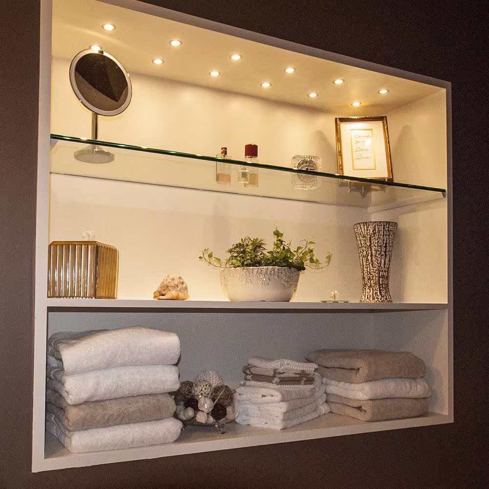 Armacost Lighting Mini-Recessed LED Puck Light Soft-Bright White (3000K)