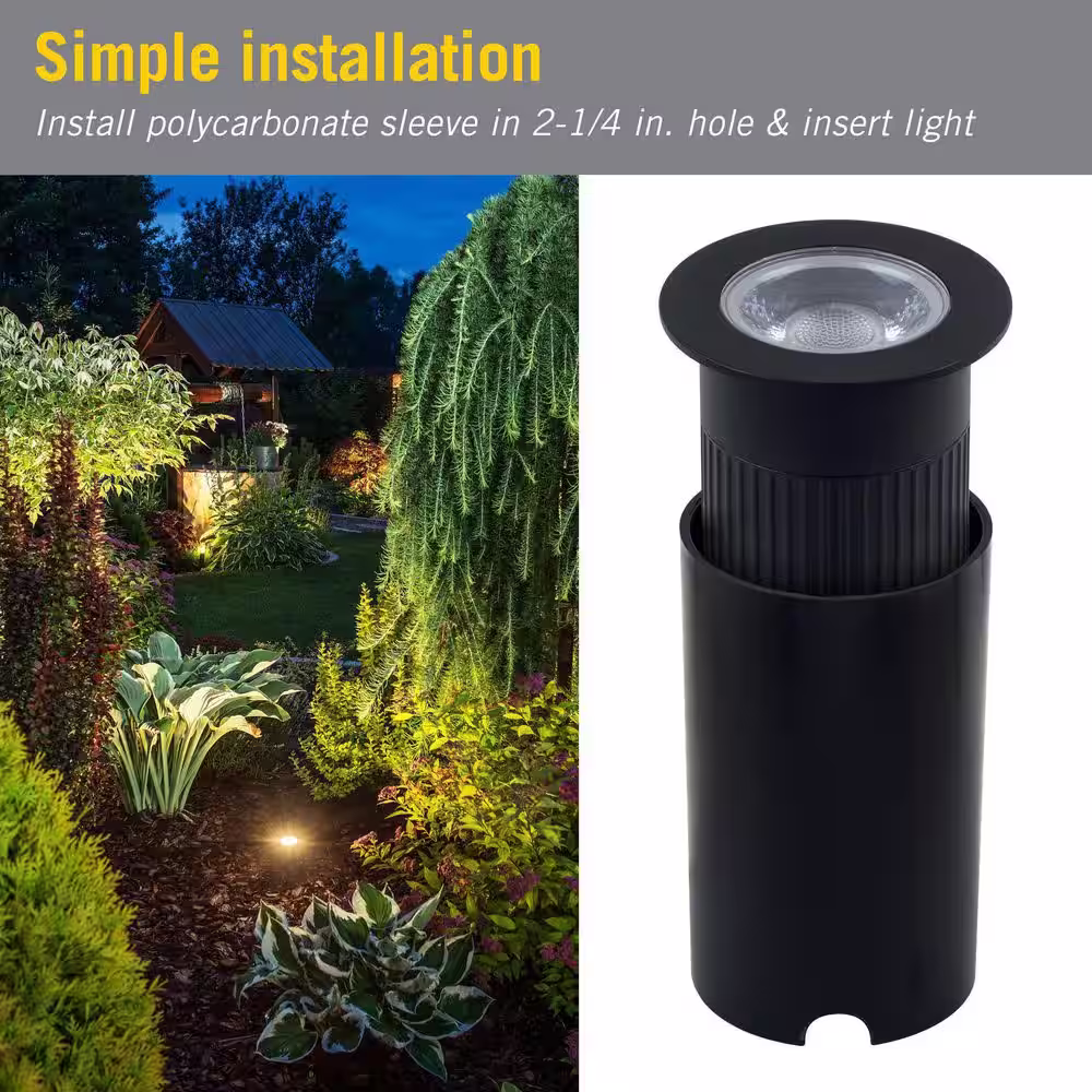 Armacost Lighting White Inground Well LED Landscape Light