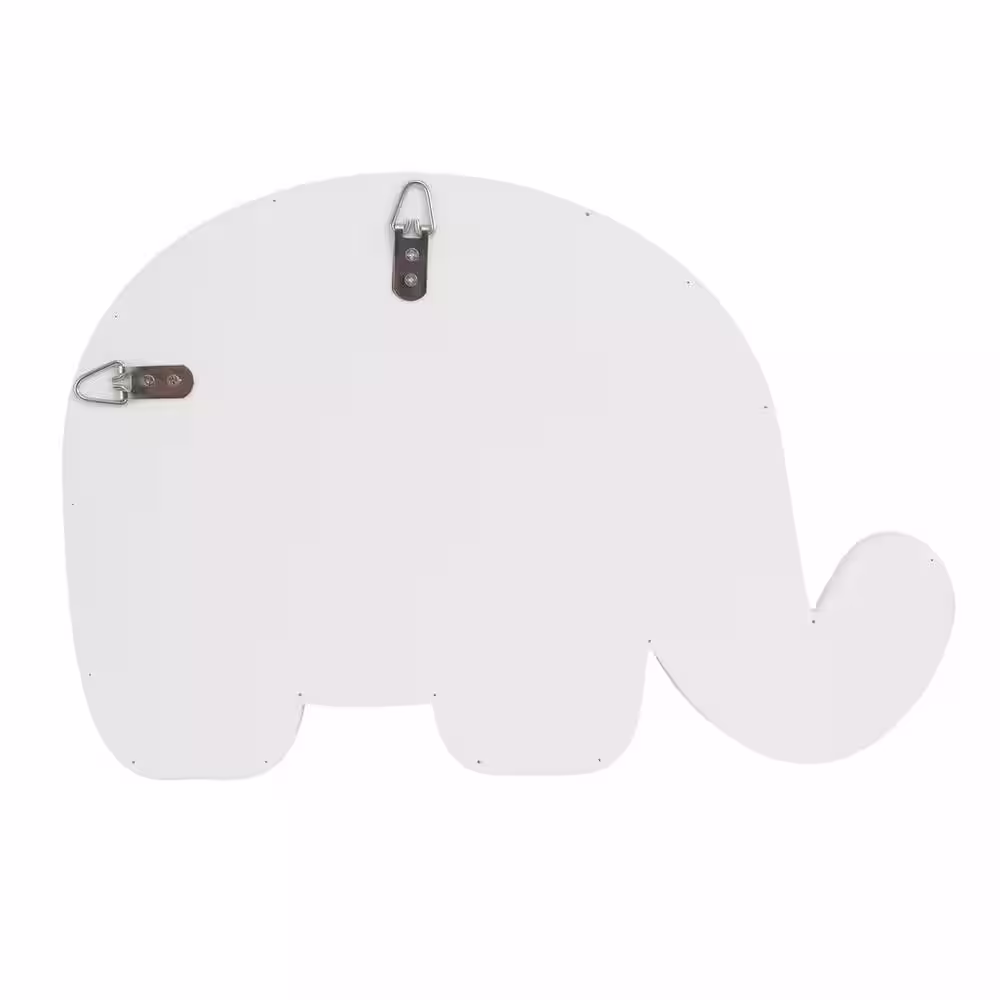 LITTLE LOVE BY NOJO Elephant Shaped Easy Hang Shatter Proof Child's Mirror