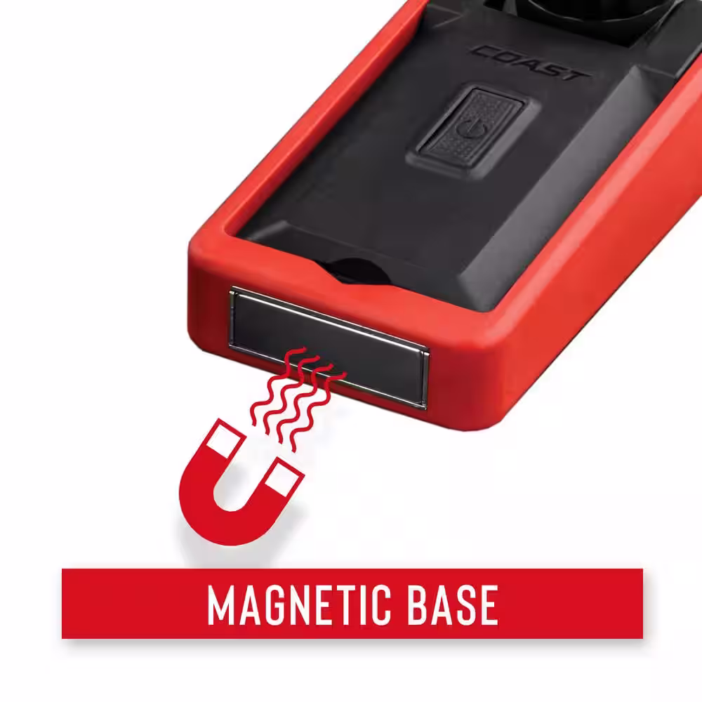 Coast PM300 1000 Lumen Focusing Magnetic LED Pocket-Size Work Light