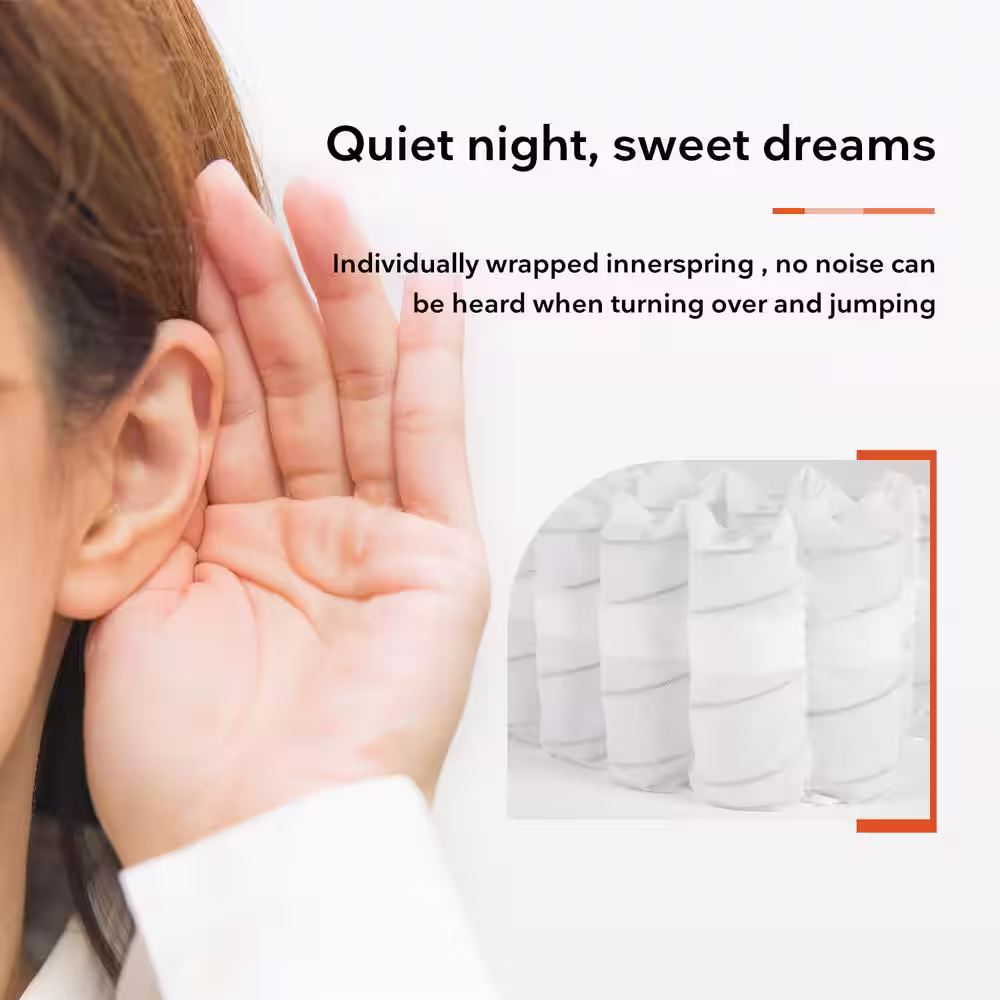 Sweetnight Support Plus 10 in. Medium Firm Innerspring Hybrid Tight Top Queen Mattress