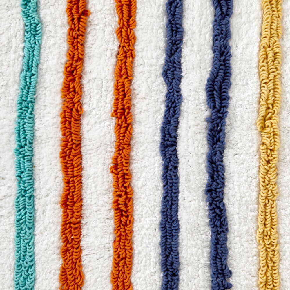 SKL Home Multi-Colored Cotton Rectangular 20 in. x 30 in. Subtle Stripe Rug