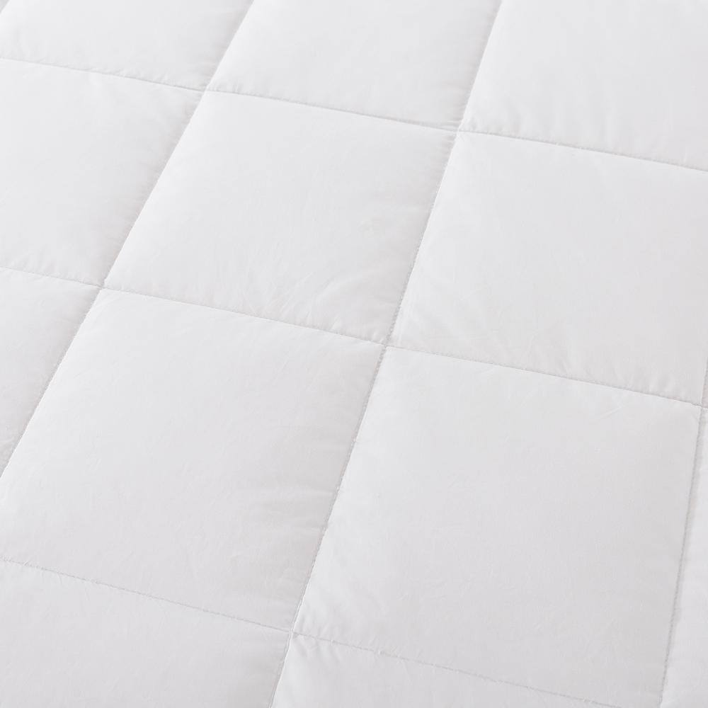 None Cozy Reversible All Season White Full/Queen Down Comforter