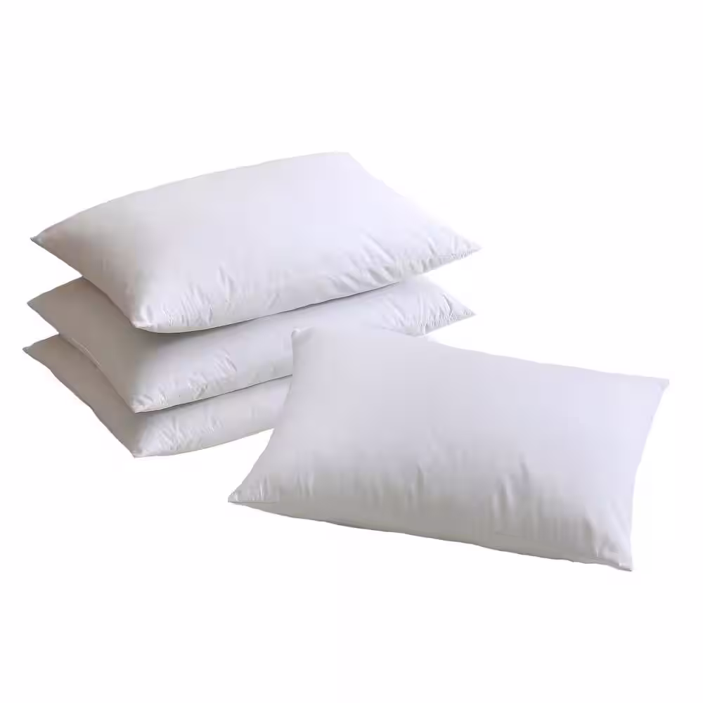 St. James Home Duck Down Jumbo Pillow (Set of 4)
