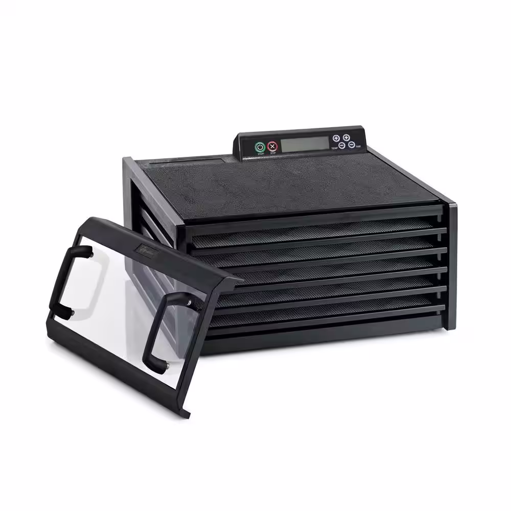 Excalibur 5-Tray Food Dehydrator with Digital 48-HR Timer, in Black
