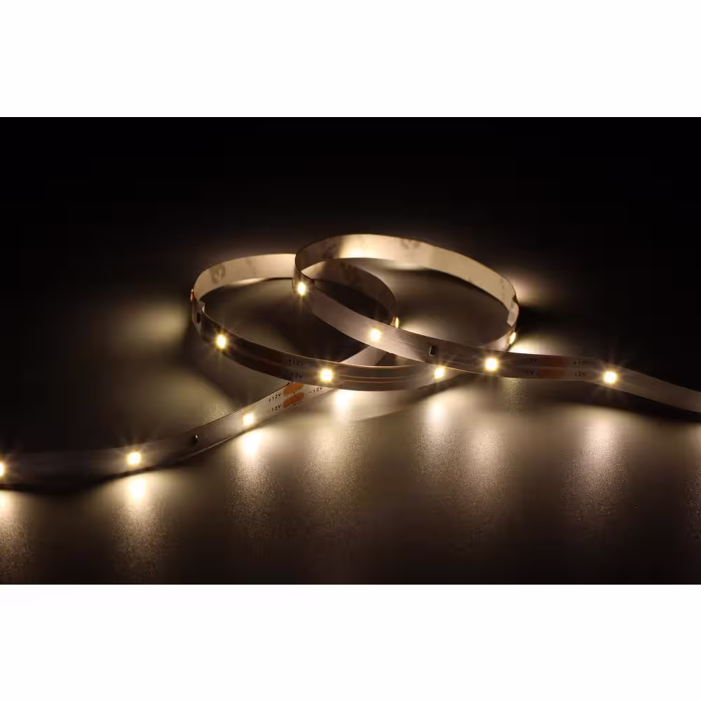 None 6.5 ft. Plug-in White Integrated LED Strip Light