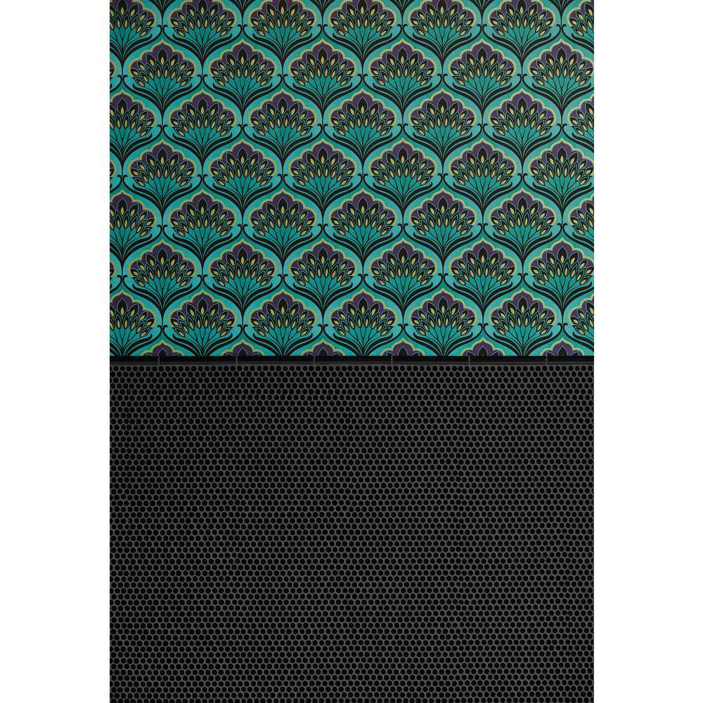 Titan Lighting Mixed Metallics Leather Nested Decorative Baskets (Set of 3)