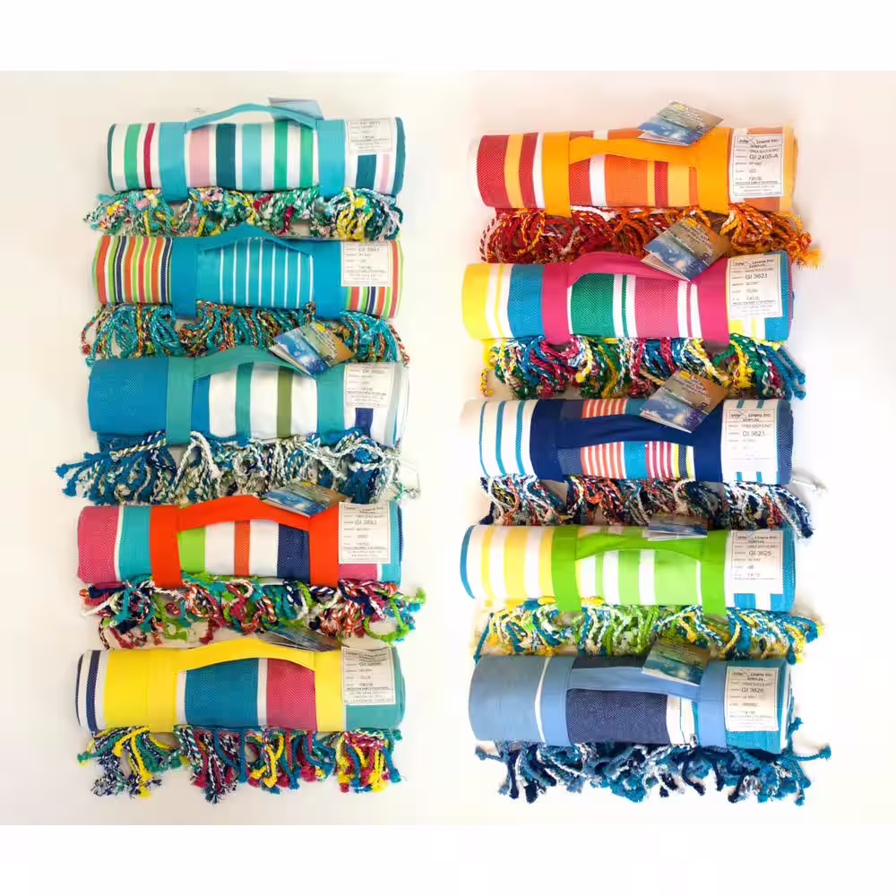 Lintex Heavy Fringe 100% Cotton Beach Blanket