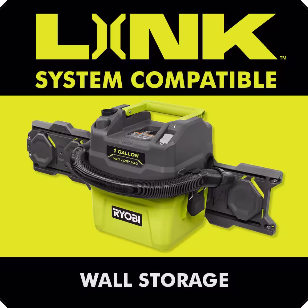 RYOBI ONE+ 18V Cordless 1 Gal. Wet/Dry Vacuum (Tool Only)
