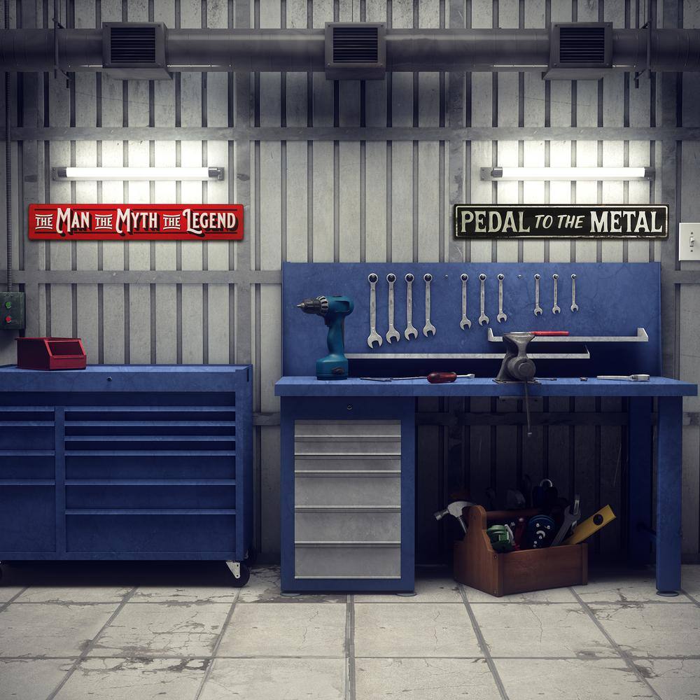 Open Road Brands The Man The Myth The Legend Wood Decorative Sign