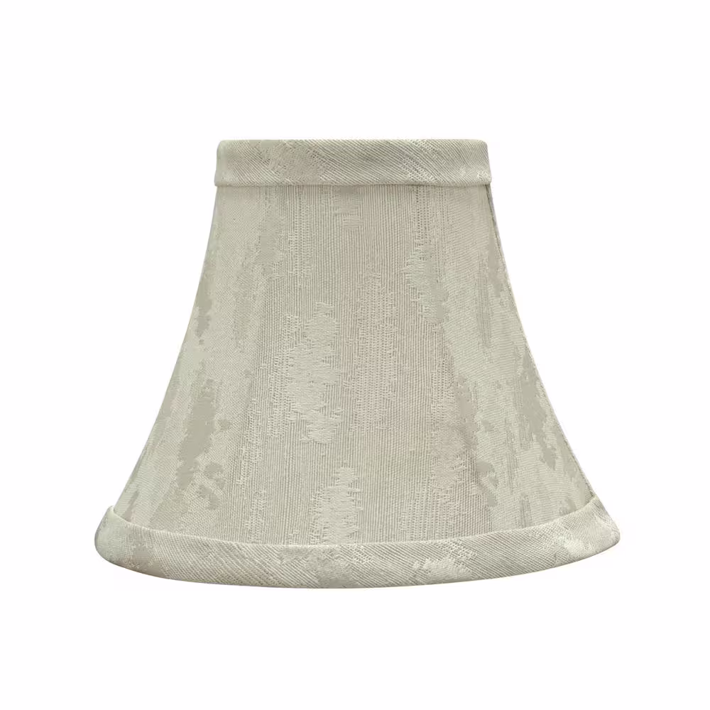 Aspen Creative Corporation 6 in. x 5 in. Butter Creme Bell Lamp Shade (5-Pack)