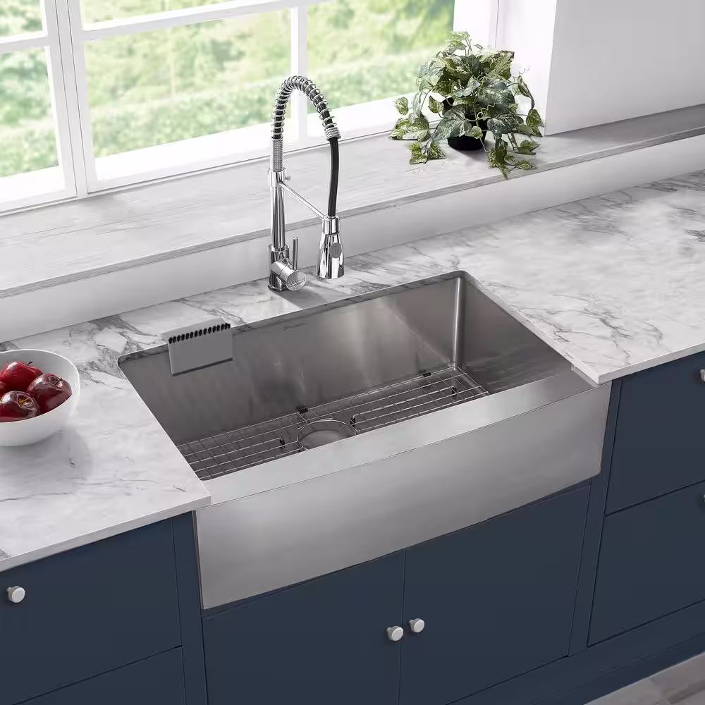 Swiss Madison 33 in. x 21 in. Stainless Steel Kitchen Sink Grid