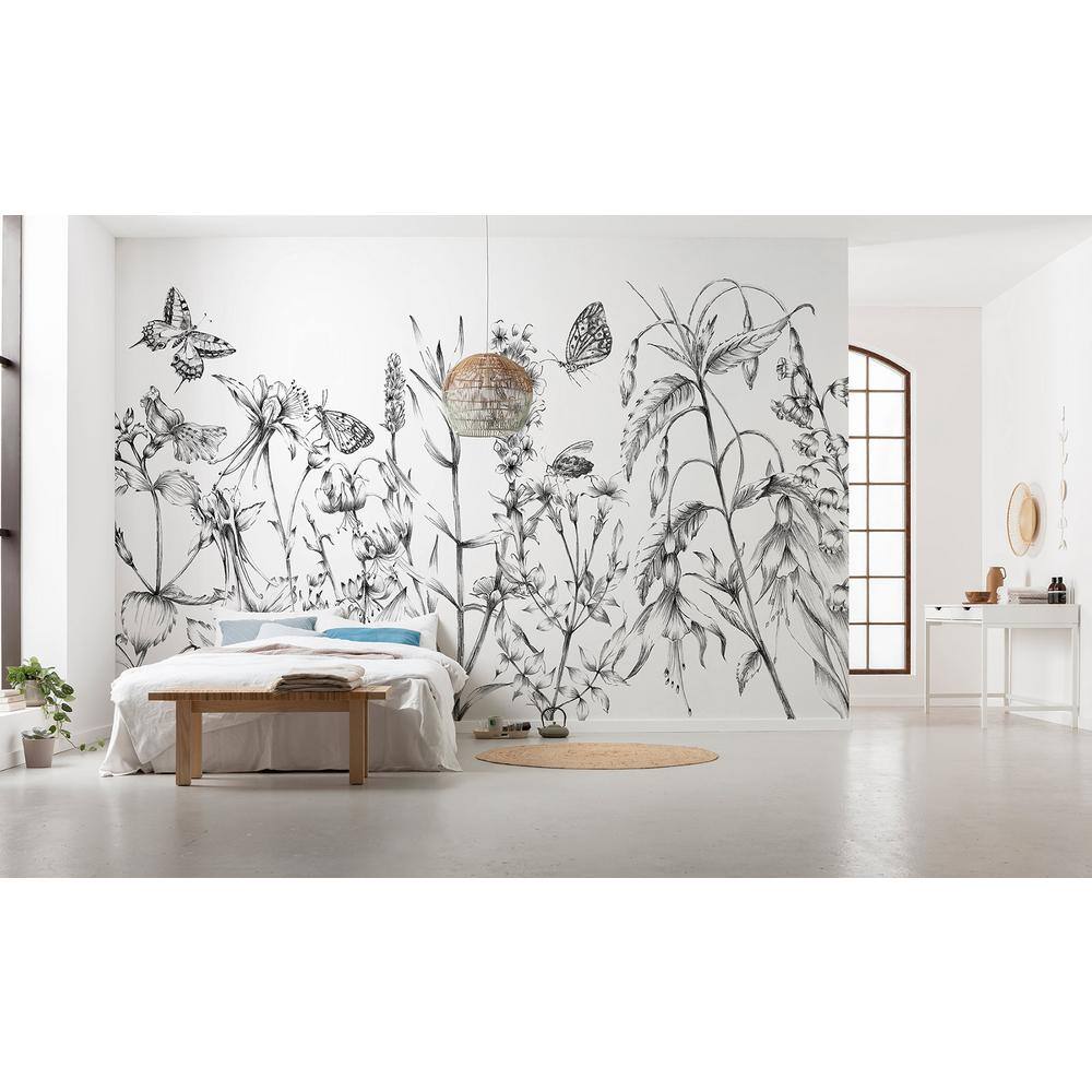 Komar Butterfly Field Wall Mural