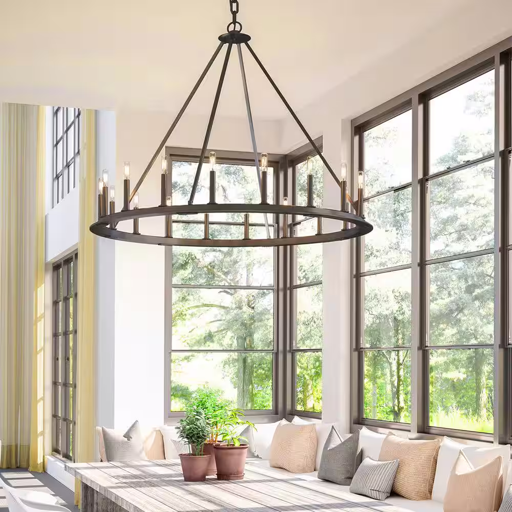 LUXRITE 60-Watt Equivalent T6 T6.5 Dimmable Edison LED Light Bulbs UL Listed 2700K Warm White (12-Pack)