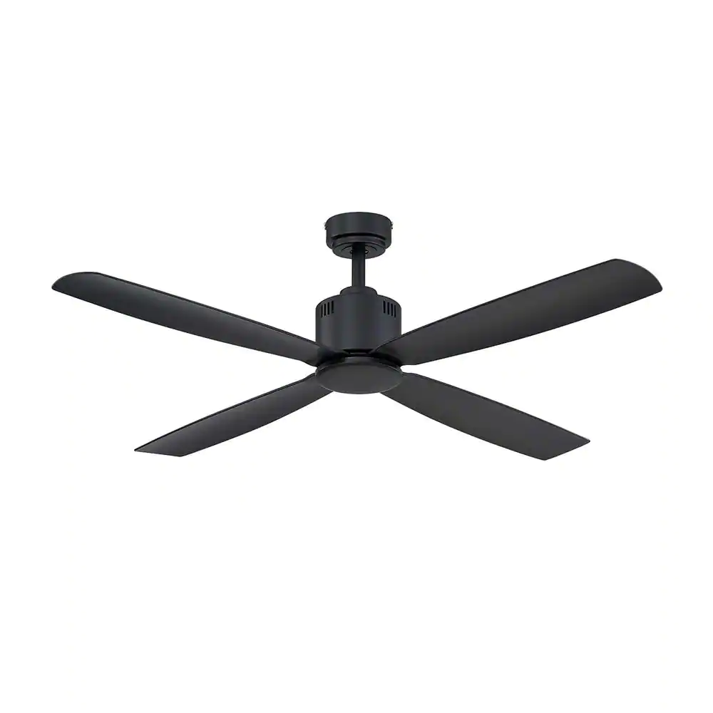 Home Decorators Collection Kitteridge 52 in. Indoor Matte Black Ceiling Fan
