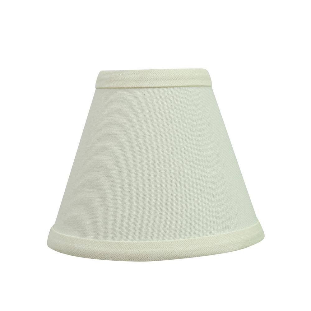Aspen Creative Corporation 6 in. x 5 in. Vanilla Hardback Empire Lamp Shade (5-Pack)