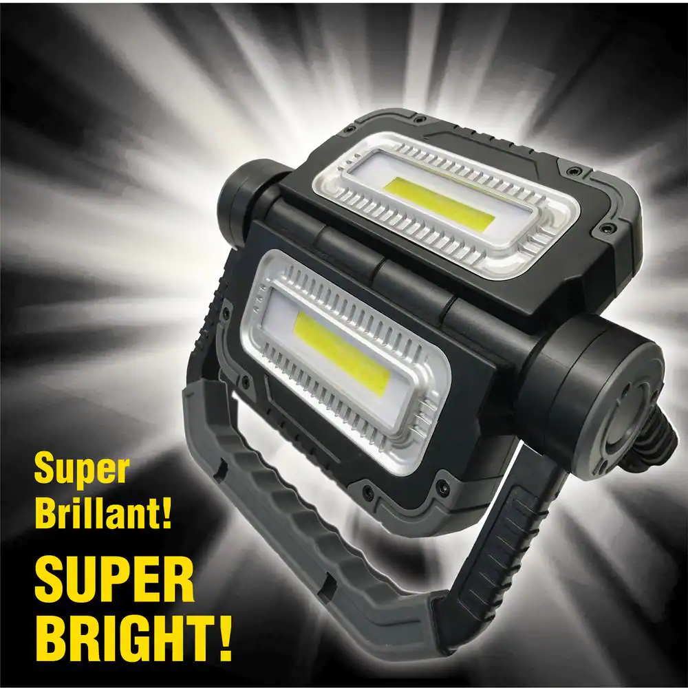 BELL+HOWELL WorkLight 360 Pro 1000 Lumens Super Bright LED Portable Heavy-Duty Multi-Directional Handheld Work Light